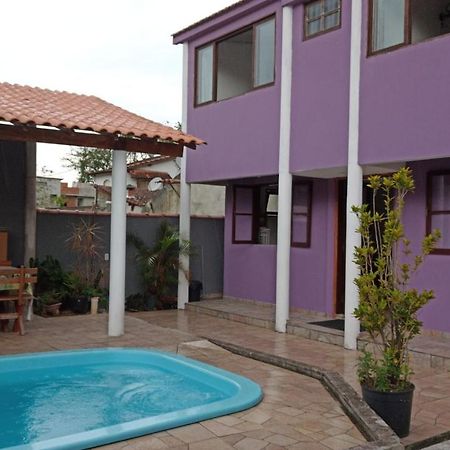 Casa Roxa Com Piscina Em Condominio Araquari Exteriör bild