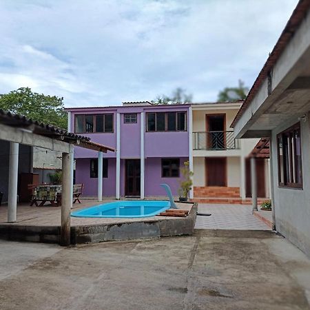 Casa Roxa Com Piscina Em Condominio Araquari Exteriör bild