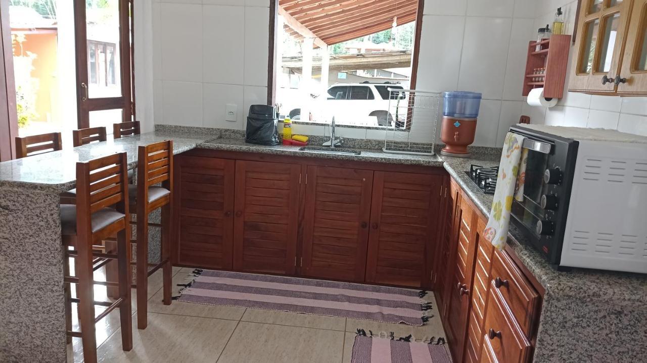 Casa Roxa Com Piscina Em Condominio Araquari Exteriör bild