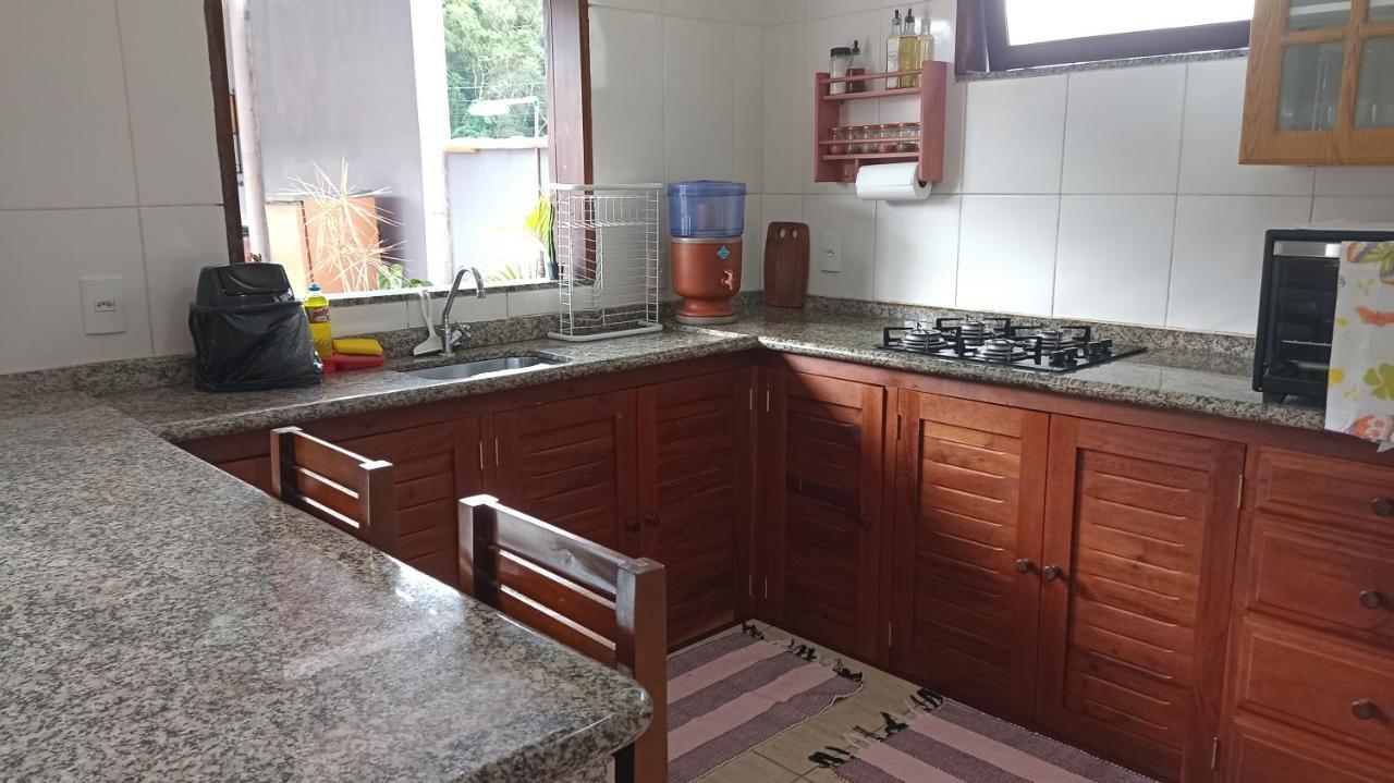 Casa Roxa Com Piscina Em Condominio Araquari Exteriör bild