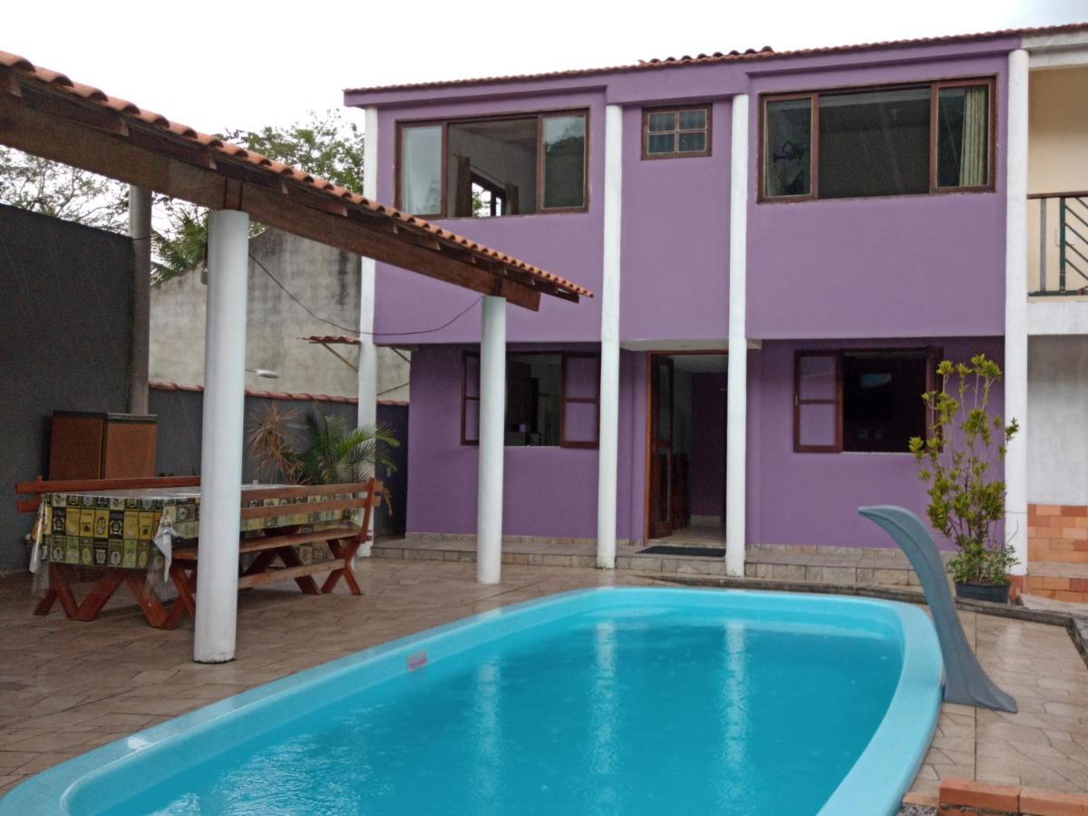 Casa Roxa Com Piscina Em Condominio Araquari Exteriör bild
